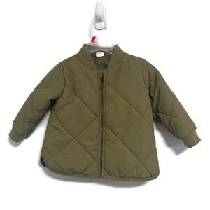 H&M quilted toddlers coat, size 6-9 months